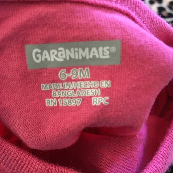 Pink onesie, garanimals onesie, little bossy onesie - Picture 3 of 4